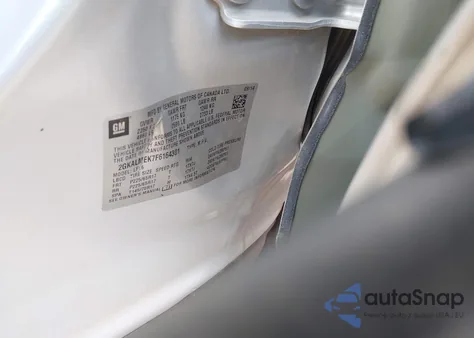 2015 GMC Terrain Sle-1 from USA, damaged, VIN 2GKALMEK7F6164301